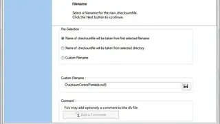 Checksum Control screenshot