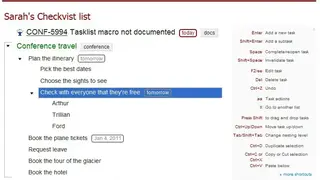 Checkvist screenshot