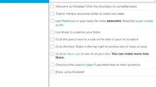 Cheddar screenshot