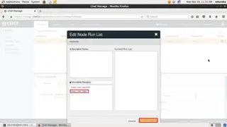 CHEF Configuration Tool screenshot