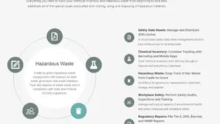 Chemical Safety EMS screenshot