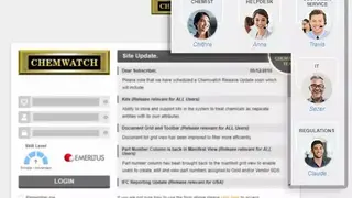 ChemWatch SDS Management screenshot