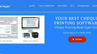 Cheque Manager screenshot