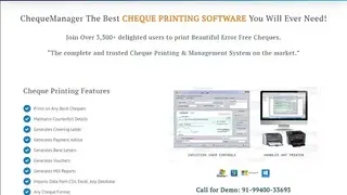 Cheque Manager screenshot