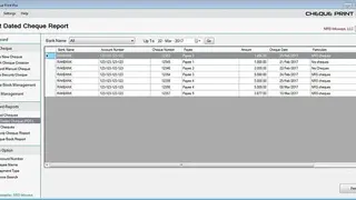 Cheque Print Pro screenshot