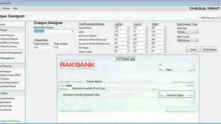 Cheque Print Pro screenshot