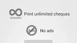 Cheque Printing screenshot