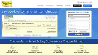 ChequeMan screenshot