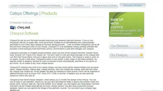 Chequeout screenshot