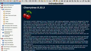 CherryTree screenshot