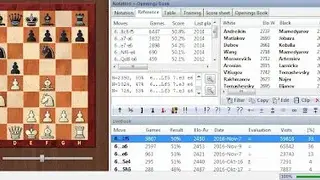 ChessBase Database screenshot