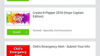 Chili’s LINC screenshot