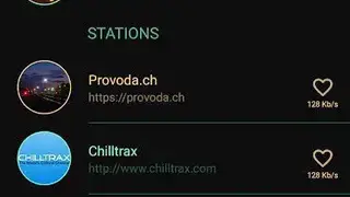 Chillout & Lounge music radio screenshot