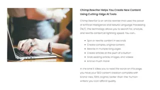 Chimp Rewriter screenshot