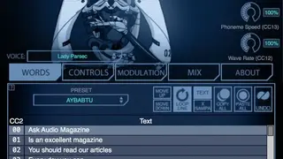 Chipspeech screenshot