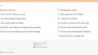 Chirbit screenshot