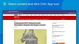 Chirr App screenshot