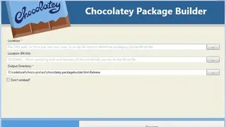 Chocolatey screenshot