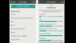 ChoiceMap screenshot