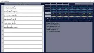 Chordsheet Maker screenshot