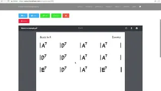 Chordsheet Maker screenshot