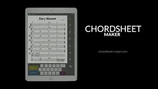 Chordsheet Maker screenshot