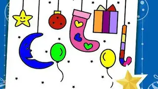 Christmas Coloring Book & Games for Kids & Family screenshot