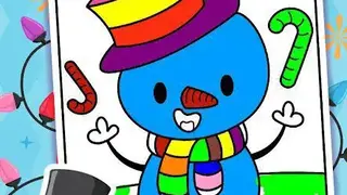 Christmas Coloring Book & Games for Kids & Family screenshot