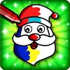 Christmas Coloring Book & Games for Kids & Family