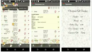 Christmas List Gift Planner screenshot