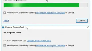 Chrome Cleanup Tool screenshot