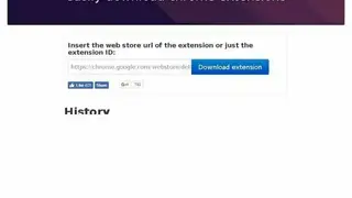 Chrome Extension Downloader screenshot