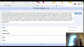 Chrome Speak screenshot