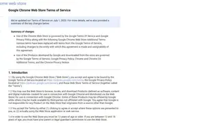 Chrome Web Store screenshot