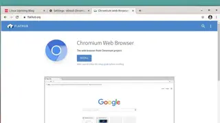 Chromium OS screenshot