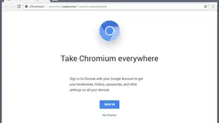 Chromium OS screenshot