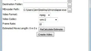 Chronolapse screenshot