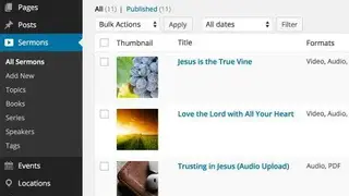 Church Themes screenshot
