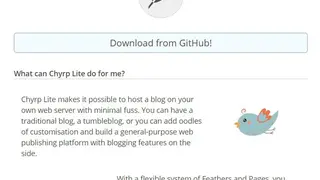 Chyrp Lite screenshot