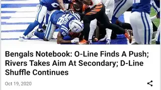 Cincinnati Bengals screenshot