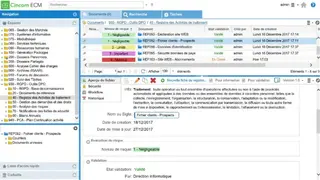 Cincom ECM screenshot