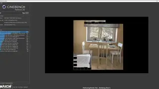 CineBench screenshot