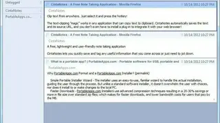CintaNotes screenshot