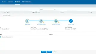 Ciphercloud screenshot