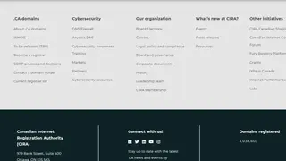 CIRA Anycast DNS screenshot