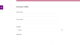 CIRA DNS firewall screenshot
