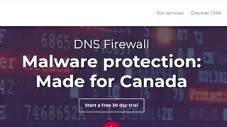 CIRA DNS firewall screenshot