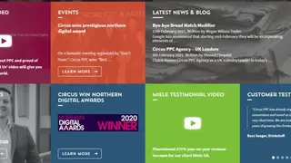 Circus PPC Agency screenshot