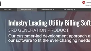 CIS Utility Billing screenshot