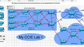 Cisco CCIE Lab Builder screenshot
